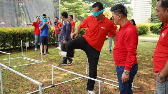 Family Gathering Perusahaan di Lembang