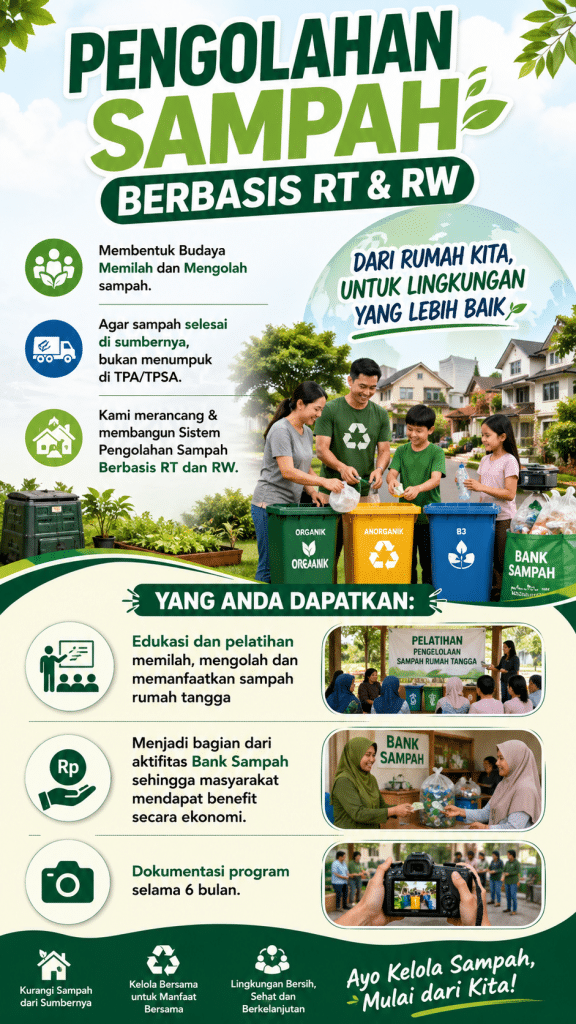 pengolahan sampah untuk csr